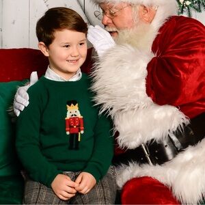 Nutcracker wool sweater